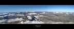 Ciarforon e Alpi del Delfinato dalla vetta del Gran Paradiso Ciarforon e Alpi del Delfinato dalla vetta del Gran Paradiso