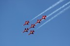 iso 200 1/1000 f5.6 50d con 7/200 2.8+1.4x

red arrows 

su nortroph F5 l'unica pan supesonica...