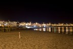 La spiaggia della mia infanzia vista di notte. La spiaggia della mia infanzia vista di notte.