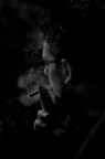 B/W Smoker. B/W Smoker.