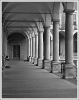 Chiostro della mia università. Chiostro della mia università.