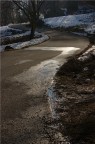 Strada di luce Strada di luce