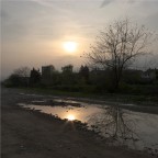 Il sole in una pozzanghera