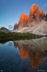 3 Cime Red Sunset