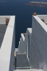 Scalinata verso la Caldera a Firostefani (Santorini)