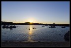 Scogli al tramonto. Scogli al tramonto.