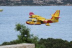 canadair a volo radente