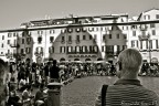 Particolare ombra in piazza Navona, Roma Particolare ombra in piazza Navona, Roma