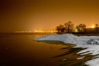 Nevica sul lago Nevica sul lago