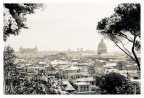 Roma in bianco. Roma in bianco.