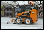 Snow BobCat "panning" Snow BobCat "panning"