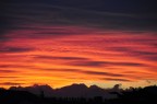 tramonto infuocato tramonto infuocato