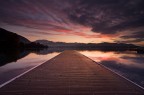 sul pontile all'alba sul pontile all'alba