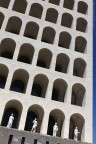 Sempre dal mio giro all'EUR, un'altra foto (diversa) del Palazzo della Civilt� Italiana.