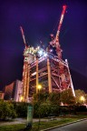 Questa immagine mostra lo stato dei lavori della costruzione della Torre San Paolo a Torino. 
Scatto multiplo con mappatura dei toni, fatemi sapere cosa ne pensate perch� sto affinando la mia tecnica per la fotografia notturna.