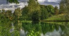 Lago piccolo al Parco della Pellerina, Torino. (HDR)