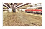 il frecciarossa alla stazione Certosa... il frecciarossa alla stazione Certosa...