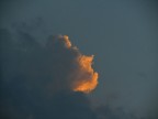 Profilo tra le nuvole Profilo tra le nuvole