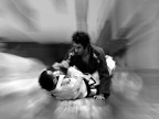 Sinceramente non ho un titolo. E' una raccolta di scatti presi durante allenamenti e stages tenuti presso una palestra di lottatori di Brazilian Jiu Jitzu. Il mio intento e' quello di raccontare l'atmosfera  di questi luoghi, fatta di forza interiore e tecnica. Ma la sottomissione e' sempre li', dietro l'angolo.

Suggerimenti, critiche, consigli sempre molto graditi. Max.