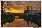 Il tramonto in citta´ Il tramonto in citta´