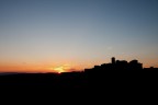 Tramonto su Gavorrano Tramonto su Gavorrano