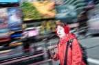 Flashare la gente in faccia non � da me, ma in Times Square non ho resistito alla tentazione di sentirmi Bruce Gilden per un'oretta.