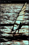 Windsurfing in the sun Windsurfing in the sun