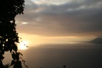 tramonto con cornice tramonto con cornice