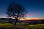 Tramonto collinare Tramonto collinare