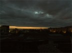 tramonto nuvoloso tramonto nuvoloso
