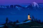 St. Primus in the blue hour St. Primus in the blue hour