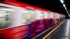 Frenesia di luci e colori in metro Frenesia di luci e colori in metro
