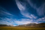 il cielo sopra il Gran Sasso