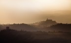 tramonto e foschia tramonto e foschia
