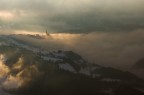 Fog and sun Fog and sun