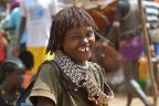 Donna Hamer al mercato di Dimeka (Etiopia)