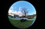 Fisheye in piazza