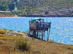 Trabucco sulla scogliera del Gargano Trabucco sulla scogliera del Gargano
