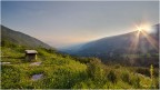 Alba sulla val di Non