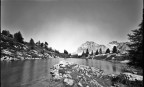 il lago di Limides ai Piani di Falzarego ;/) pinhole il lago di Limides ai Piani di Falzarego ;/) pinhole