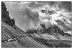 Cime di Lavaredo avvolte dalle nubi...un classico dell'estate 2014.
Sony RX100