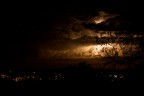 temporale notturno in lontananza
