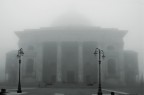 Oropa con nebbia Oropa con nebbia