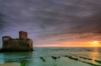 Tramonto a Torre Astura