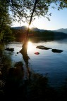 Tramonto sul lago d'Orta Tramonto sul lago d'Orta