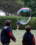 I bambini e la bolla