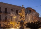 Piazza Archimede SR la fontana di Diana