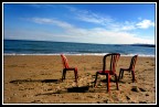 three chairs alone three chairs alone