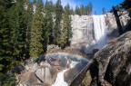 Fall & Rainbow at Yosemite Fall & Rainbow at Yosemite