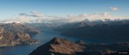 Lago di Como dal monte San Primo Lago di Como dal monte San Primo